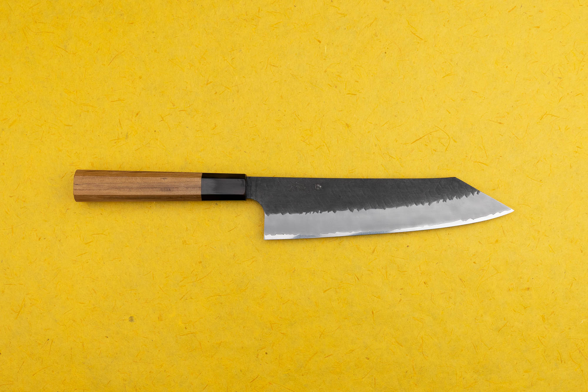 Nigara SG2 Kurouchi Tsuchime Kiritsuke 210mm Knifewear Handcrafted Japanese Kitchen Knives