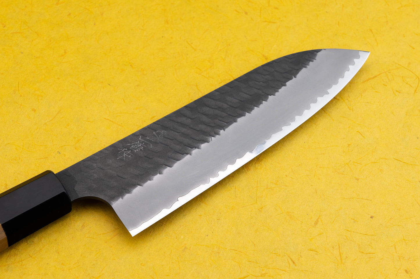 Nigara SG2 Kurouchi Tsuchime Santoku 180mm