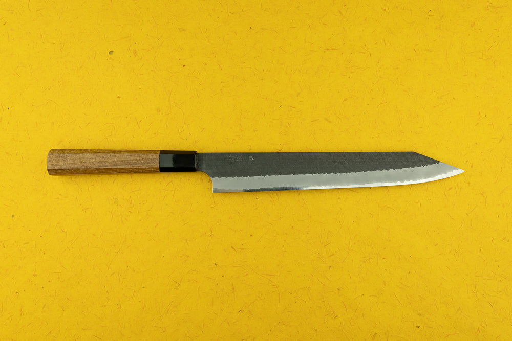 Nigara SG2 Kurouchi Tsuchime Kiritsuke Sujihiki 255mm from Nigara Hamono