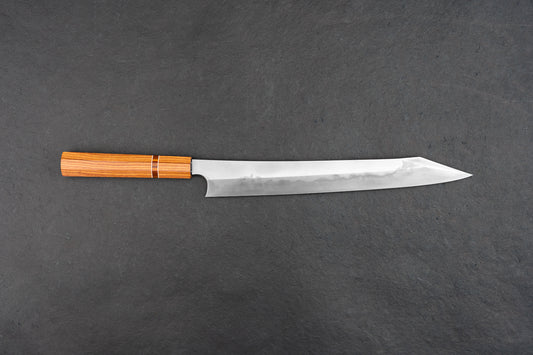 Nigara Shiroichi Honyaki Kiritsuke Yanagiba 300mm