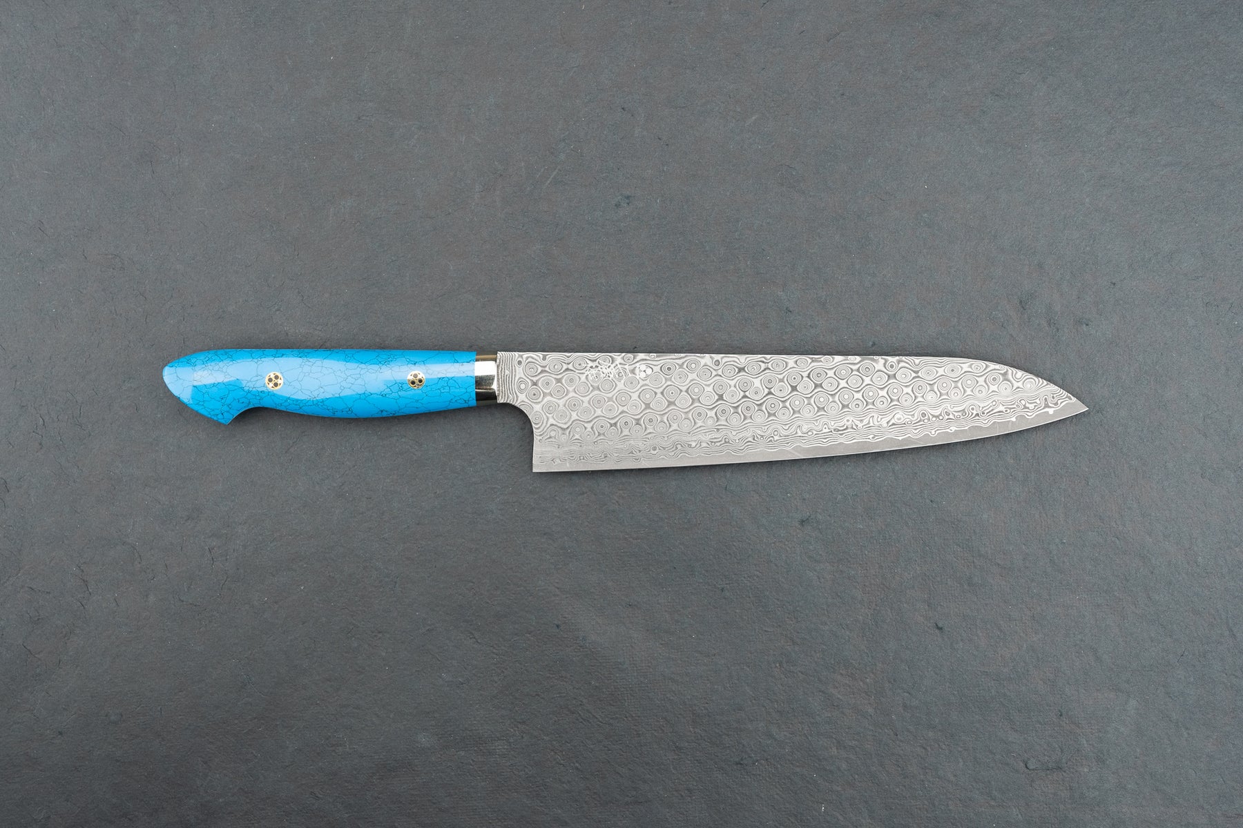 Nigara SG2 Damascus Western Gyuto 240mm Knifewear Handcrafted