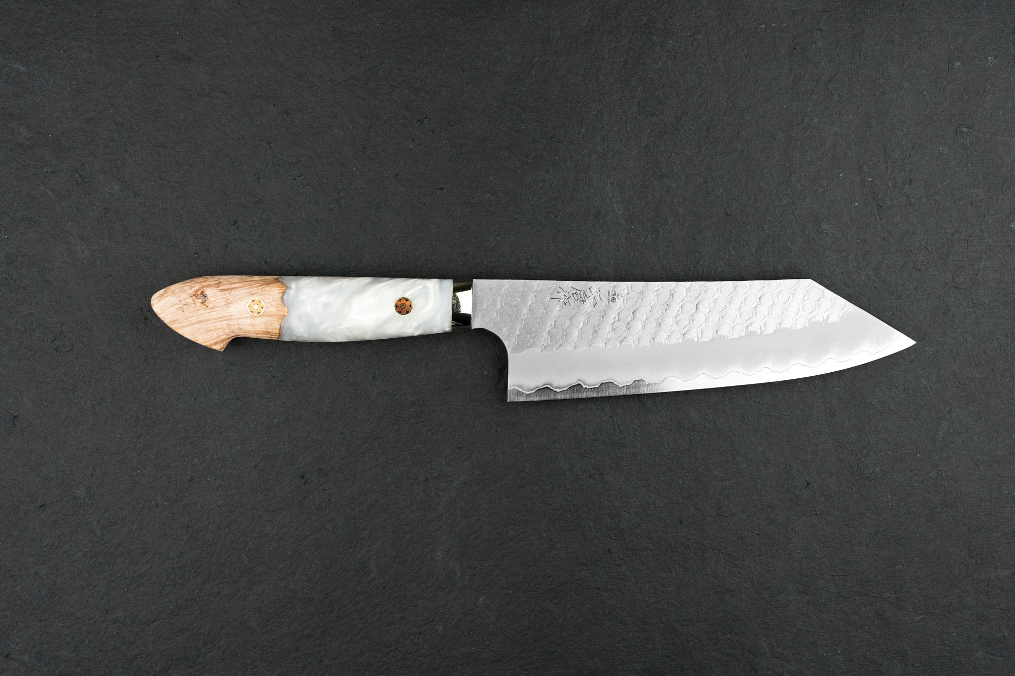 Nigara SG2 Migaki Tsuchime Western Bunka 180mm – Knifewear ...