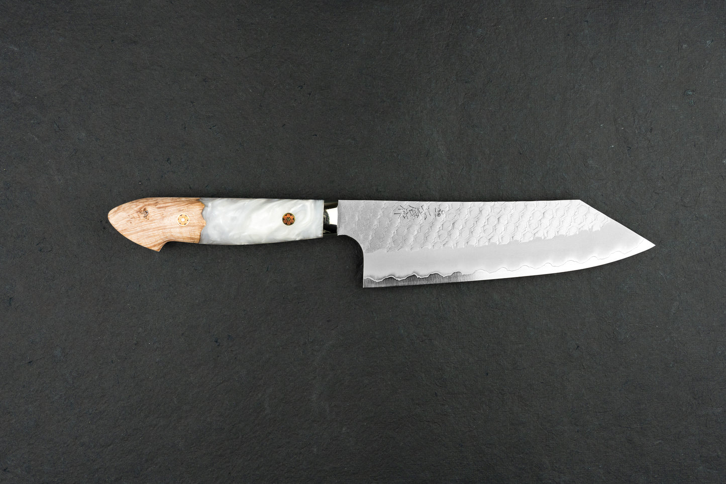 Nigara SG2 Migaki Tsuchime Western Bunka 180mm