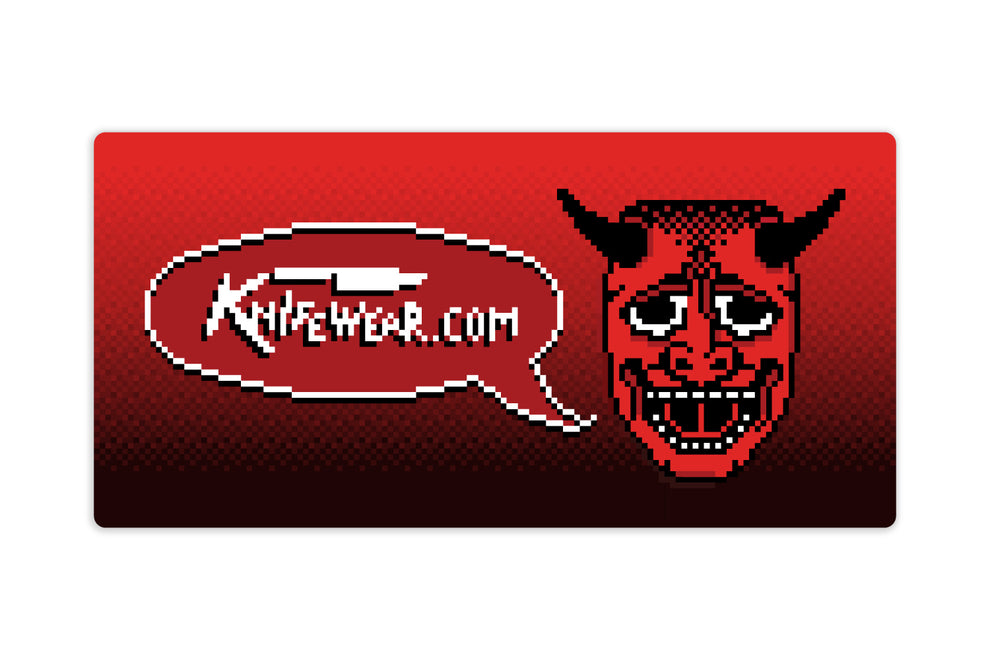 Knifewear Pixel Oni Sticker – Knifewear - Handcrafted Japanese Kitchen ...