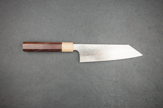 Takeshi Saji VG10 Rainbow Damascus Wa Bunka 165mm