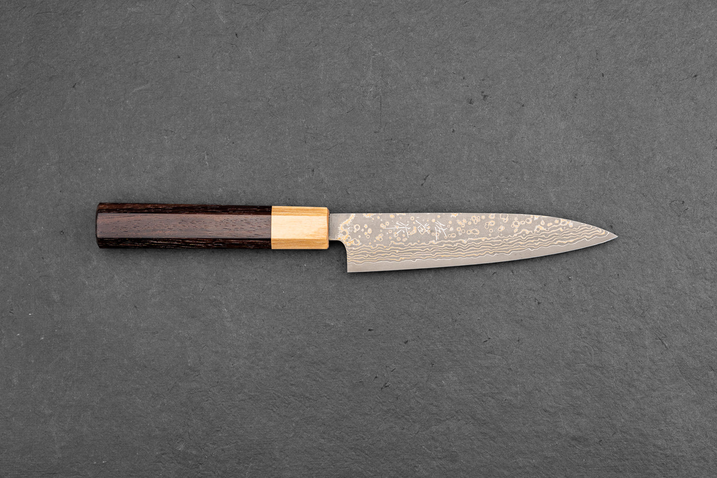 Takeshi Saji VG10 Shinchu Damascus Wa Petty 130mm