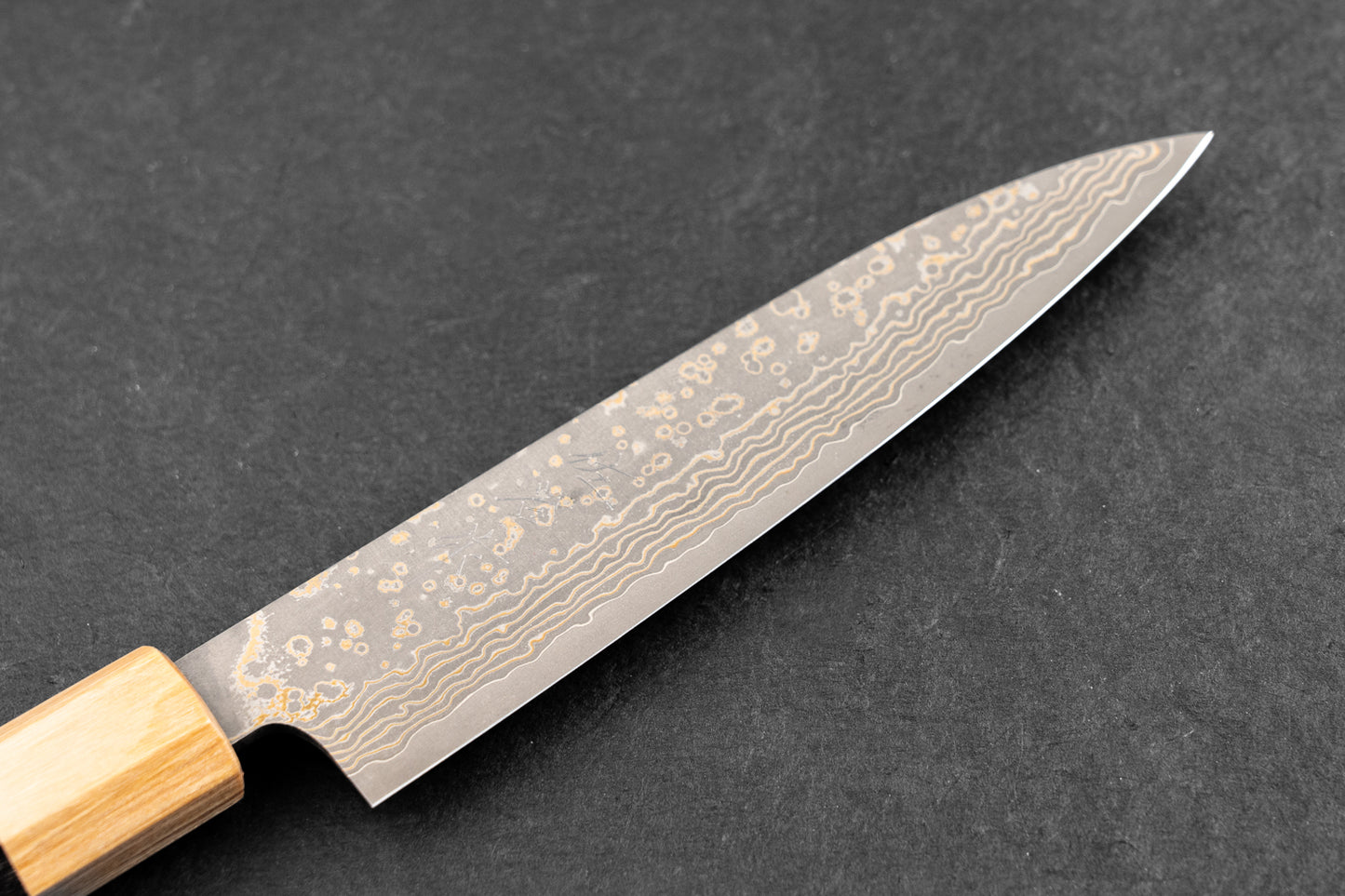 Takeshi Saji VG10 Shinchu Damascus Wa Petty 130mm