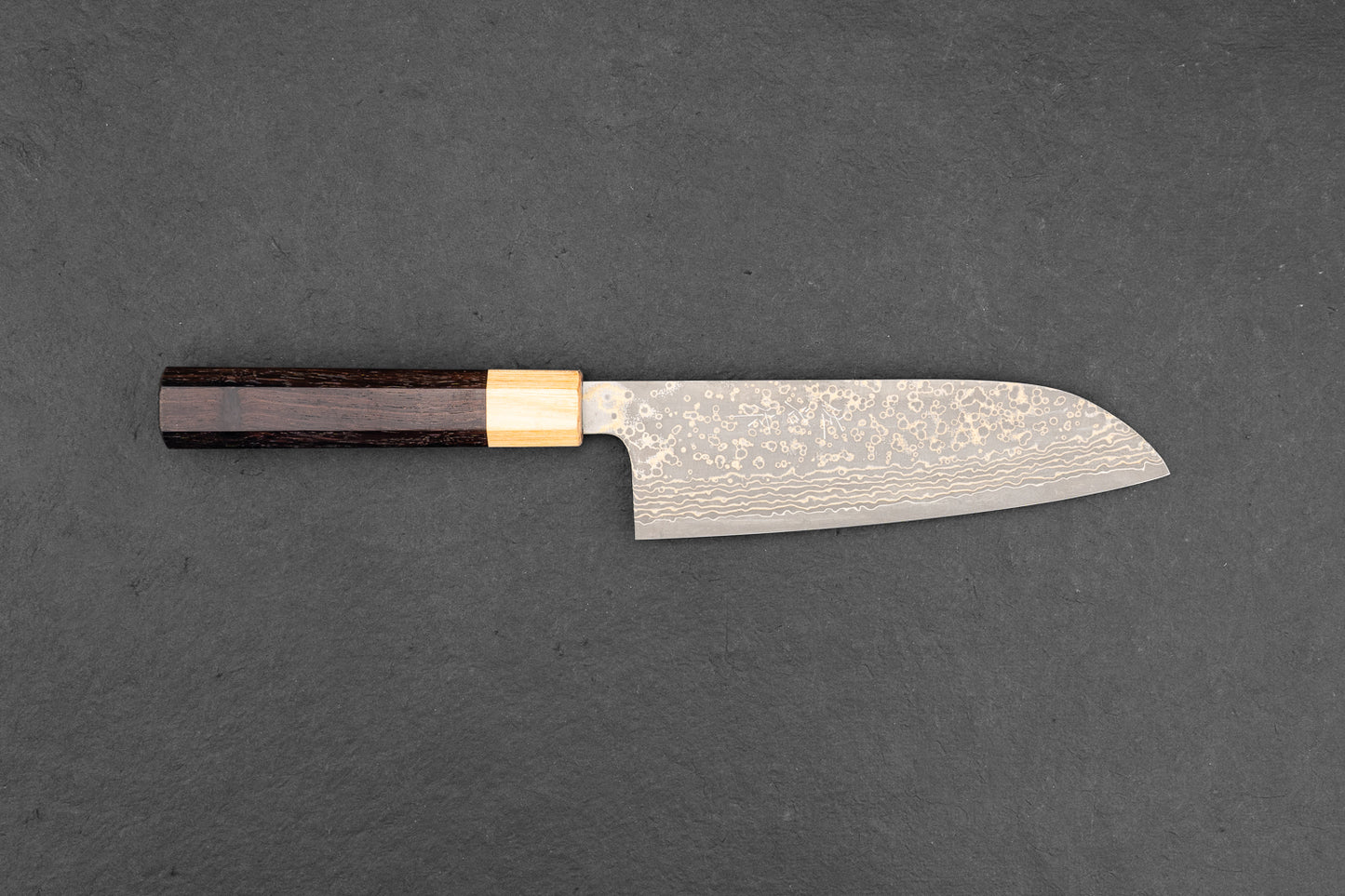 Takeshi Saji VG10 Shinchu Damascus Wa Santoku 165mm