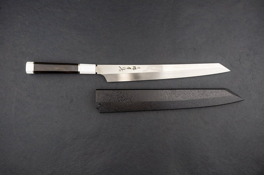 Sakai Takayuki Ginryu Honyaki Kengata Yanagiba 300mm