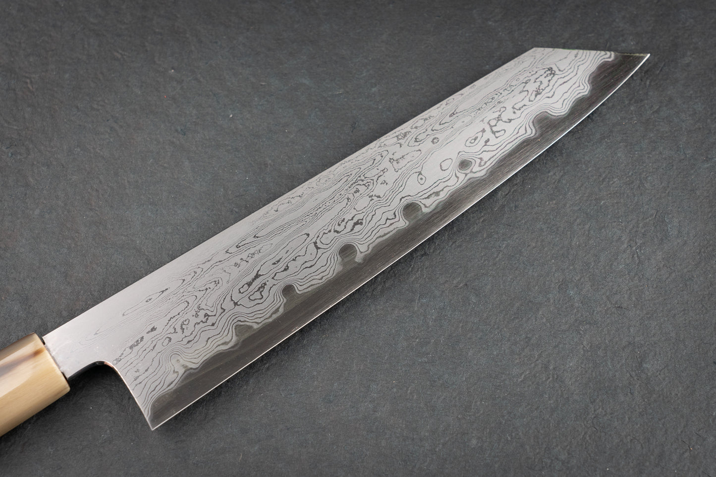 Satoshi Nakagawa x Naohito Myojin Aoichi Damascus Kiritsuke Gyuto 240mm