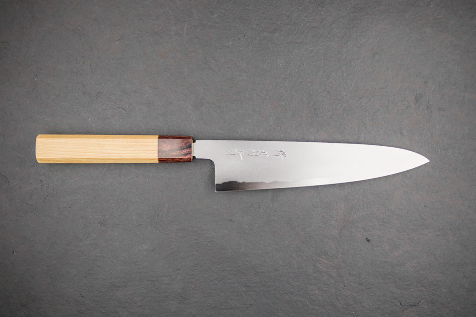 Sakai Kikumori Yoshikazu Tanaka Shironiko Kasumi Gyuto 210mm