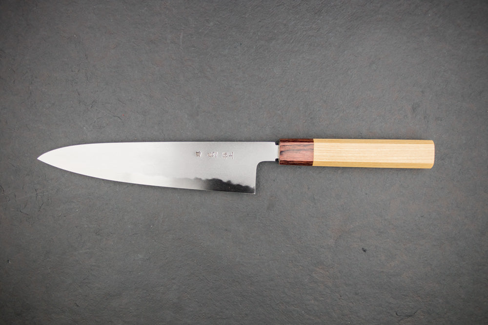 Sakai Kikumori Yoshikazu Tanaka Shironiko Kasumi Gyuto 210mm