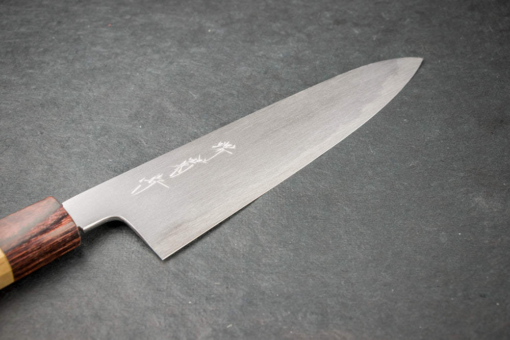 Sakai Kikumori Yoshikazu Tanaka Shironiko Kasumi Gyuto 210mm