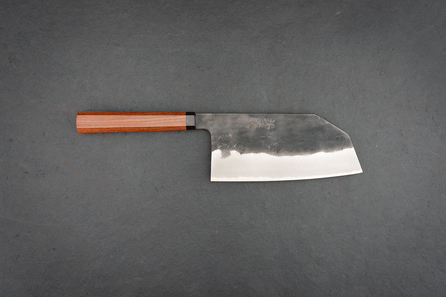 Sakai Takayuki Togashi Shirogami Kurouchi Tall Bunka 180mm