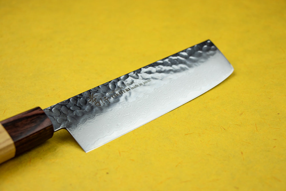 Sakai Takayuki VG10 33 Layer Damascus Nakiri 160mm