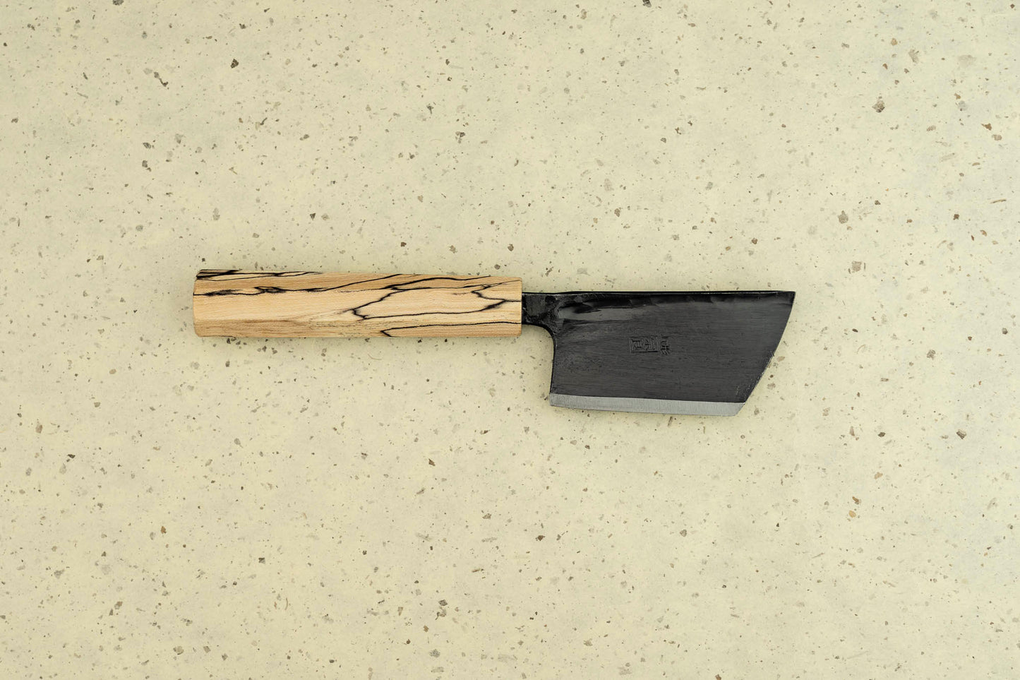 Suzuki Uchi Hamono Shirogami Kurouchi Single Bevel Ko-Nakiri 65mm from Suzuki Uchi Hamono