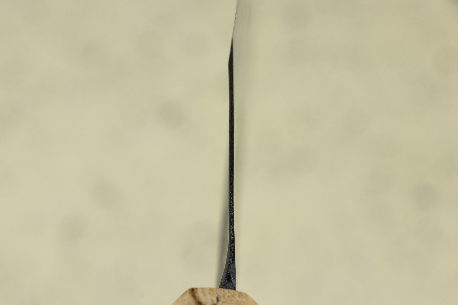 Suzuki Uchi Hamono Shirogami Kurouchi Single Bevel Nakiri 165mm