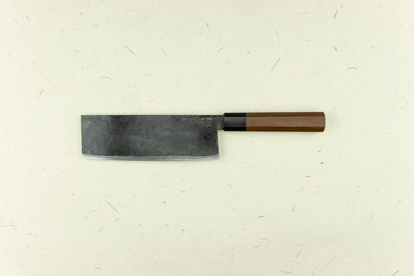 武田刃物 備中手打ち鍛冶 新見 松水 菜切り包丁 165mm Takeda Hamono