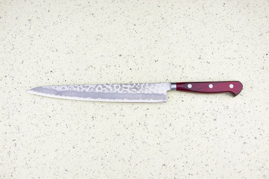 Tsunehisa Shi 肆 AS/S Tsuchime Migaki Western Sujihiki 240mm