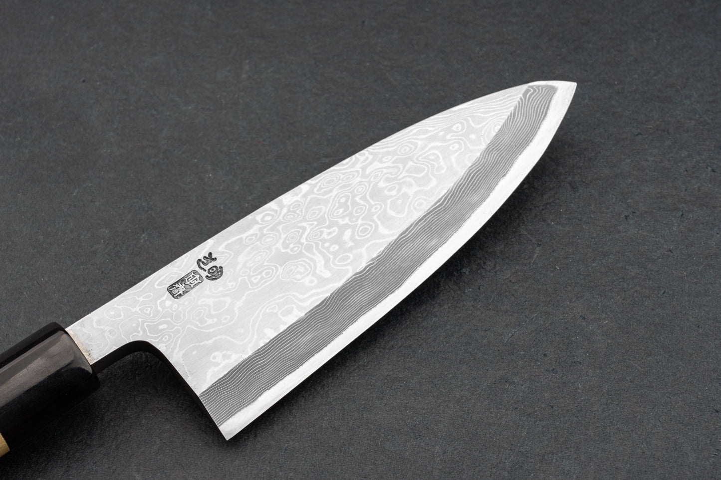 Tasai Aogami Damascus Deba 165mm