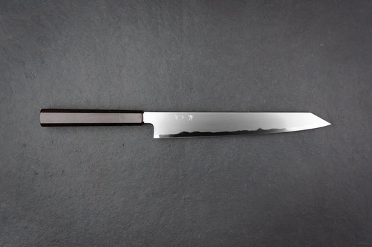 Tetsujin Hamono Aogami Kasumi Kiritsuke Sujihiki 240mm