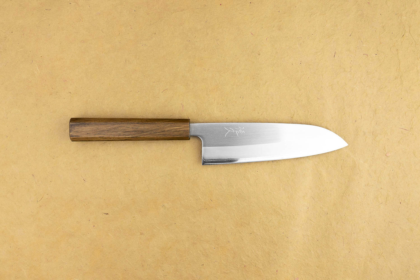 Tsunehisa Shiroichi Stainless Juichi 拾壱 Shinogi Wa Santoku 165mm