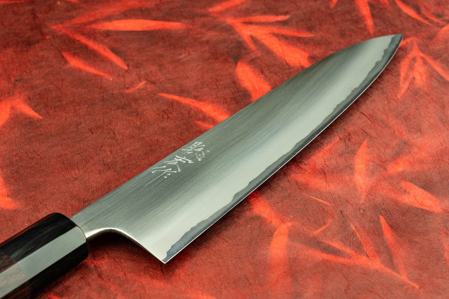 Toshihiro Wakui Shirogami Stainless Migaki Gyuto 210mm