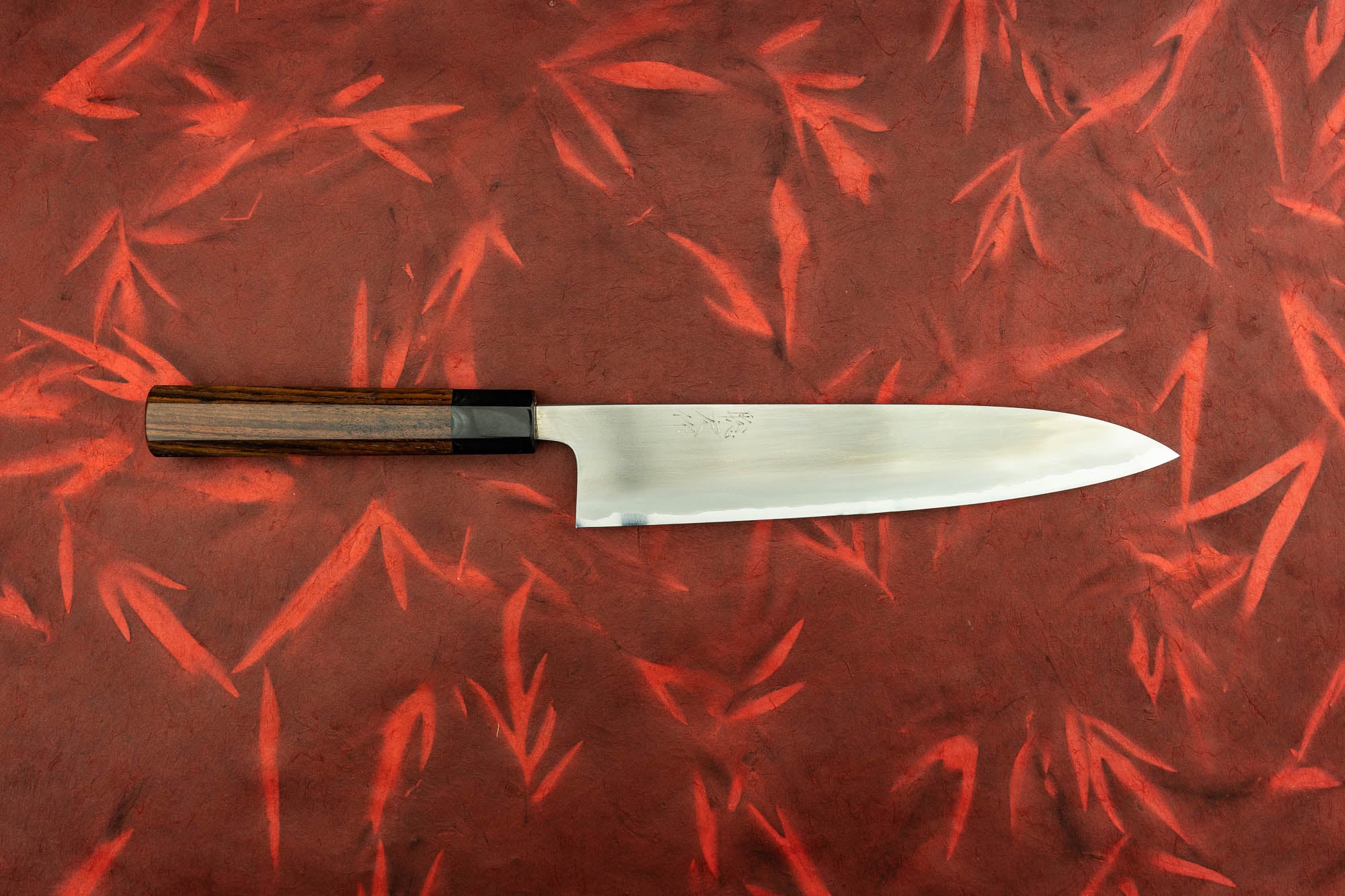 Toshihiro Wakui Shirogami Stainless Migaki Gyuto 240mm