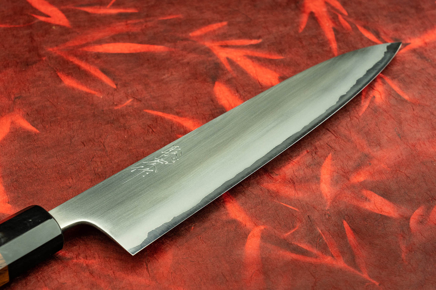 Toshihiro Wakui Shirogami Stainless Migaki Gyuto 240mm