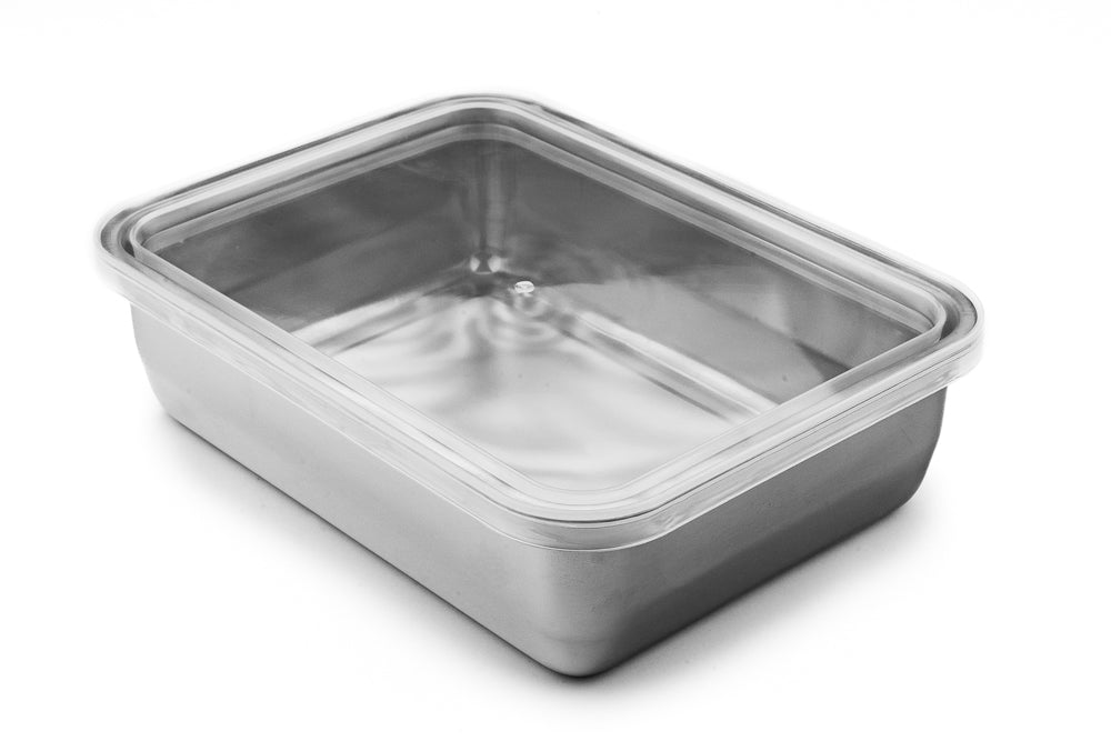 Yoshikawa Hakadoru Stainless Steel Multipurpose Prep Pan